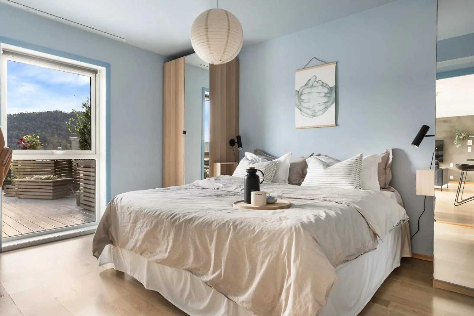 Large Luxurious Apartment With Private Terrace And Parking 베르겐 0*,  노르웨이