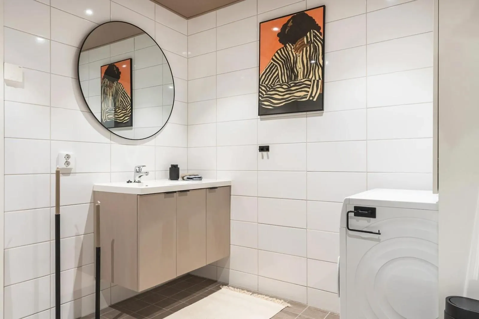 Large Luxurious Apartment With Private Terrace And Parking 베르겐 노르웨이